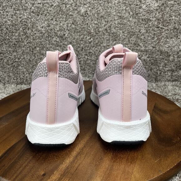 Reebok Fusion Flexweave Womens Size 12M Pink Composite Toe Safety Work Shoes - Picture 6 of 12